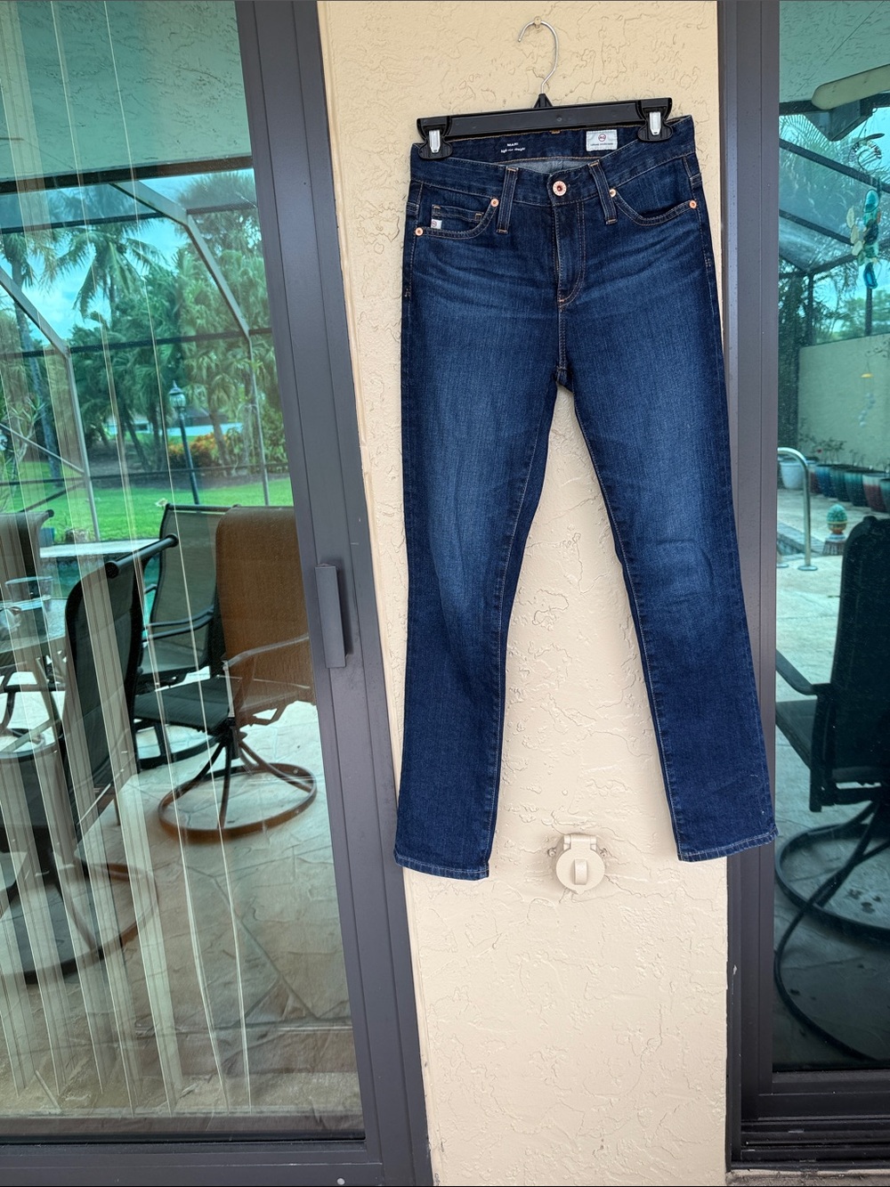 AG Adriano Goldschmied Dark Indigo Skinny Jeans